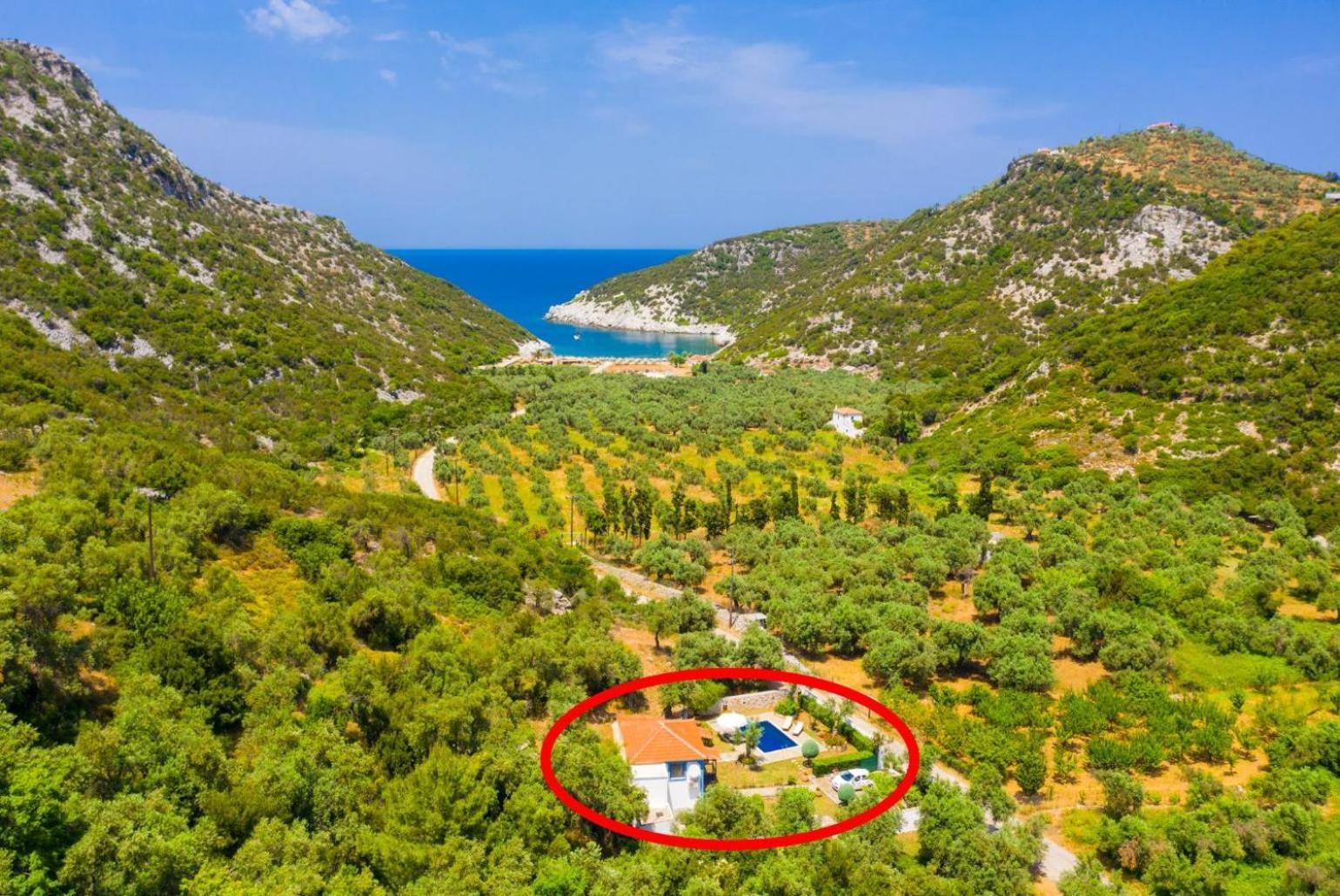 Panormos  Villa Glysteri מראה חיצוני תמונה